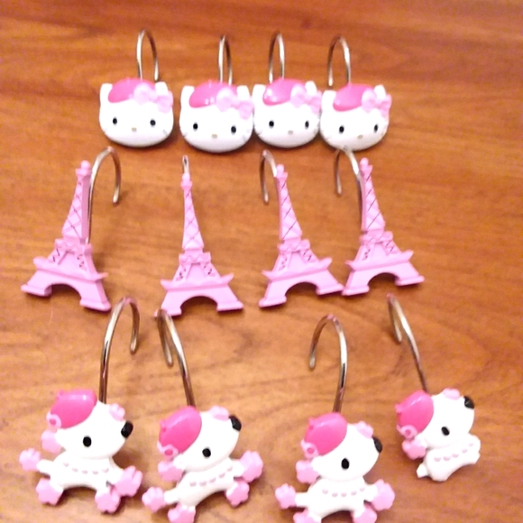 Hello Kitty Other - Hello kitty showers curtain hooks